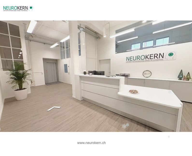 360° Rundgang durch die Praxis Neurokern in Aarau